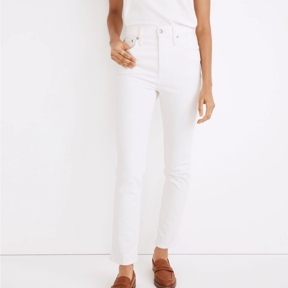 Madewell white The Petite Perfect Vintage Jean size 31P